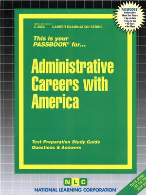 cover image of Administrative Careers with America